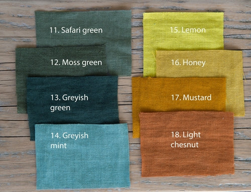 Double sided linen napkins