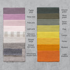 Greyish Mint linen table runner